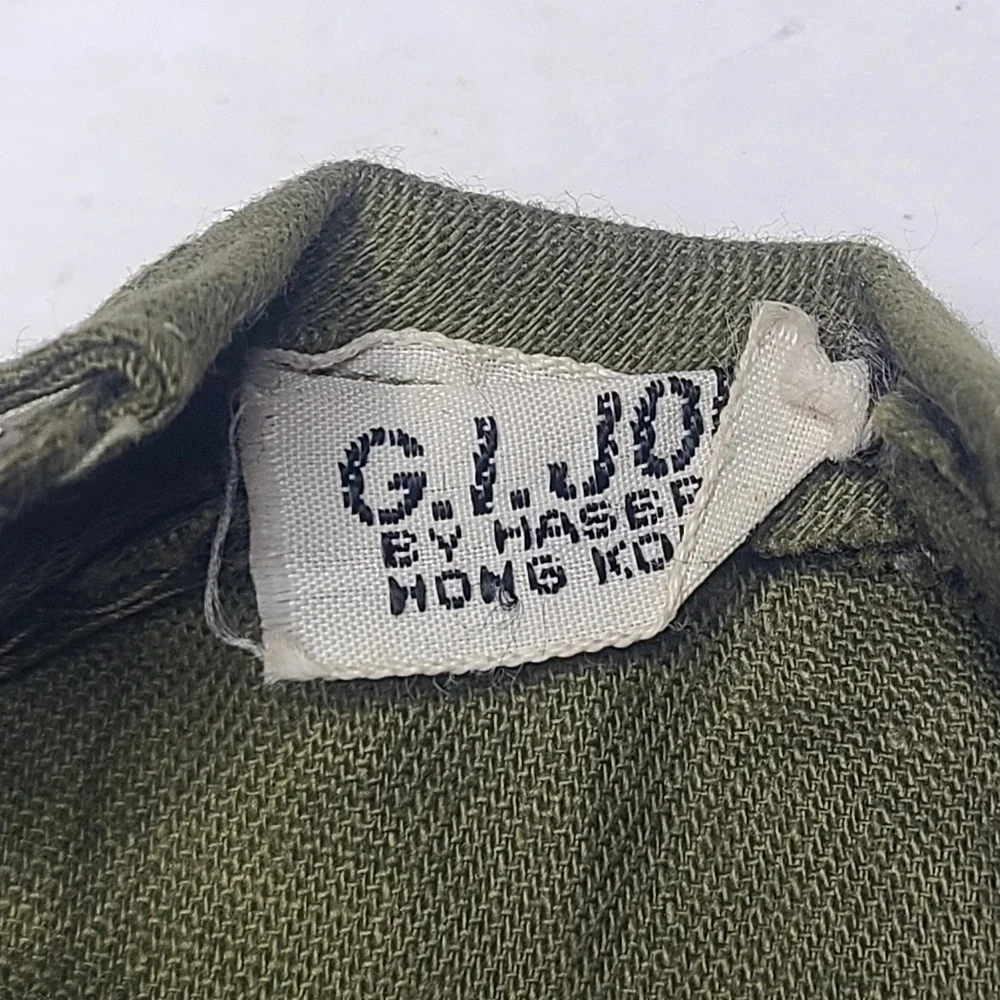Vintage GI Joe Adventure Team Talking Commander Outfit Green Jacket Pants Hasbro